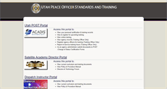 Desktop Screenshot of portal.utahpost.org